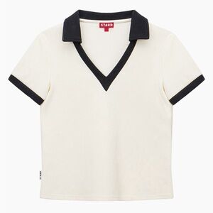 STAUD Court Volley Stretch Polo Top Small